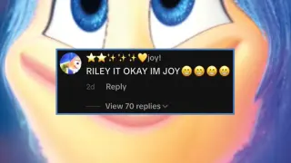 Riley It Okay I'm Joy meme card, common rarity