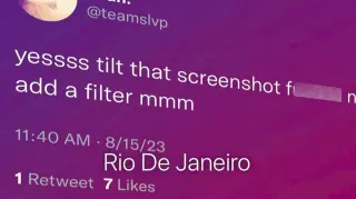 Rio De Janeiro Instagram Filter meme card, rare rarity