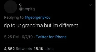 RIP But I'm Different meme card, rare rarity