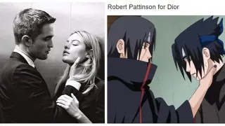 Robert Pattinson for Dior meme card, common rarity