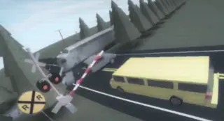 Roblox Car Crash Videos meme card, common rarity