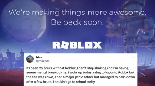 Roblox Down Copypasta meme card, common rarity