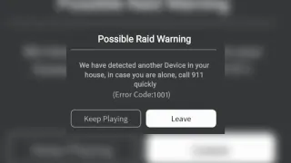 Roblox Error Code 1001 meme card, common rarity
