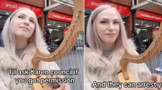 Robyn Hearts Harp "Karen Council" TikTok meme card, common rarity
