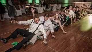 Rock the Boat Dance meme card, common rarity