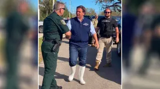 Ron DeSantis' White Boots meme card, common rarity