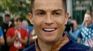 Ronaldo Homelander Comparisons meme card, common rarity