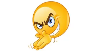 Rubbing Hands Emoji meme card, common rarity