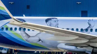 Carte meme Russell Wilson Working Out On a Plane, rareté commune