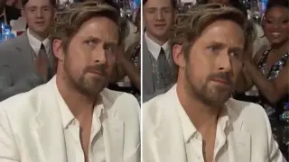 Carte meme Ryan Gosling’s Critics’ Choice Awards Reaction, rareté commune