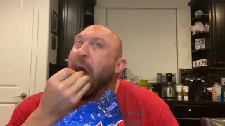 Ryback Eating Chips meme card, rare rarity