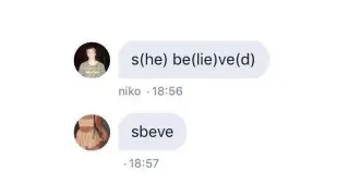 S[he] Be[lie]ve[d] (Sbeve) meme card, epic rarity
