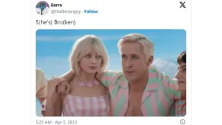 S(he's) Bro(ken) meme card, common rarity