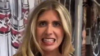 Sabrina Brier Grimacing meme card, common rarity