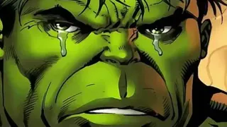 Carte meme Sad Hulk / The Hulk Crying, rareté commune