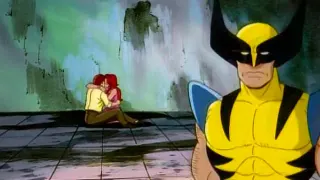 Sad Wolverine Seeing Jean Grey and Cyclops Kiss meme card, common rarity