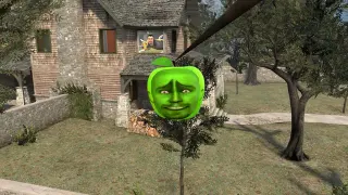 Sakadung Apple meme card, common rarity