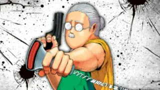 Sakamoto Days meme card, common rarity