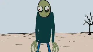 Salad Fingers meme card, epic rarity