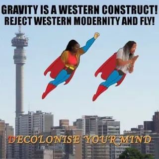 #ScienceMustFall meme card, common rarity