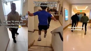 Carte meme Scientology Run / Speedrun, rareté commune