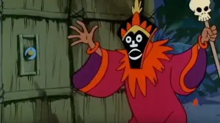 Carte meme Scooby-Doo Witch Doctor GIF / Ooga Booga, rareté commune