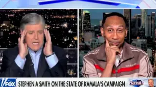 Carte meme Sean Hannity vs. Stephen A. Smith, rareté commune