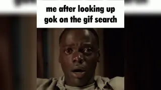 Search "Gok" On Discord GIF Finder meme card, common rarity