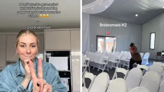 Carte meme Second Bridesmaid Running Video, rareté commune