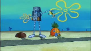 Security System TAKES CONTROL of Squidward's House meme card, common rarity