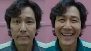 Seong Gi-hun's ID Photo meme card, rare rarity