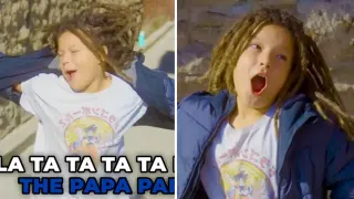 Carte meme Seven Harris « So Fun » / La Ta Ta Ta Ta, He’s The Papa Papa, rareté commune