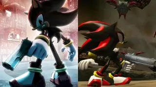 Shadow The Hedgehog meme card, common rarity