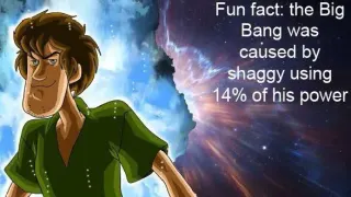Shaggy's Power meme card, epic rarity