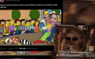 Shakira and Karol G's 'TQG' meme card, common rarity