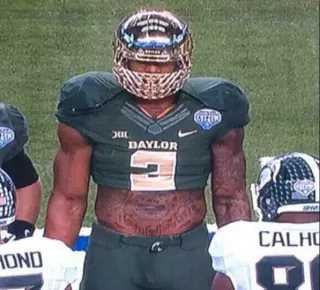 Shawn Oakman Tweets meme card, rare rarity