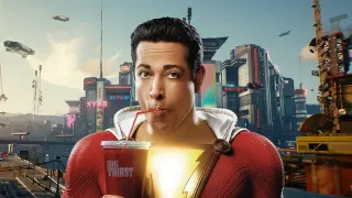 Shazamposting meme card, common rarity