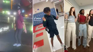 'She Watch Anime' TikTok Dance meme card, common rarity