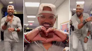 Carte meme Shemar Moore Dancing GIF, rareté commune