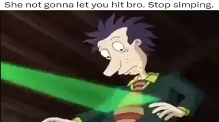 Carte meme She’s Not Gonna Let You Hit Bro, rareté commune