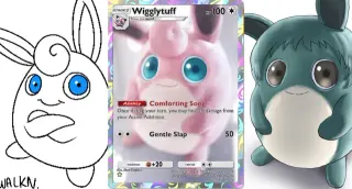 Carte meme Shining Revelry Wigglytuff (Pokémon TCG Pocket), rareté commune