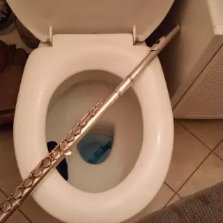 Shittyflute meme card, rare rarity