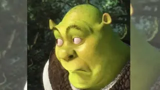 Shrek Meme Face meme card, common rarity
