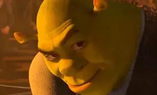Shrek Rizz meme card, common rarity