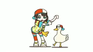 Shuba Duck / Dancing Duck Oozora Subaru meme card, rare rarity