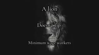 Carte meme Sigma Lion / The Lion Does X, rareté commune