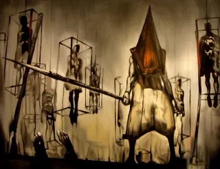Silent Hill meme card, common rarity