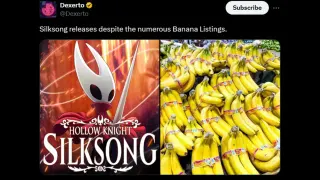 Carte meme Silksong Releases Despite the Numerous Banana Listings, rareté commune