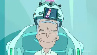 Simple Rick's Fondest Memory meme card, common rarity