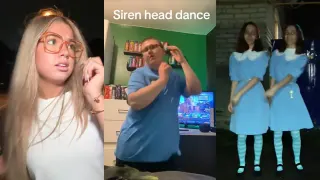 Siren Head Dance meme card, common rarity